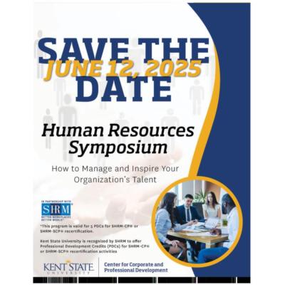 Other HR events: Human Resources Symposium /How To Manage and Inspire Your Organization's Talent